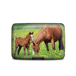 Armored Wallet RFID Blocking Technology Aluminum Ext. BAY WITH FOAL